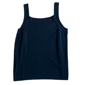 Jones New York Women's Collection Black Sweater Tank, 1X